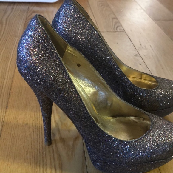 Steve Madden glitter heels - Picture 2 of 4